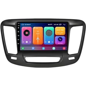 Android 14 2 Din Autoradio voor Chrysler 200 200C 200S 2015-2019 - Steun Carplay Android Auto DSP-9"" Touchscreen Auto Stereo Met Stuurwielbediening WIFI 4G Bluetooth Split-Screen(P2 WIFI 4-Core 1G+32G