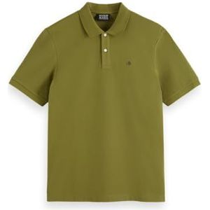 Scotch & Soda - Essential Poloshirt - Groen - Katoen - Regular Fit