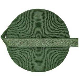2 5 10 Yard 3/8"" 10mm Glanzend Nylon BH-band Elastische Spandex Satijnen Band Schouderband Ondergoed Lingerie Naaiwerk Trim-Militair Groen-10mm-10 Yards