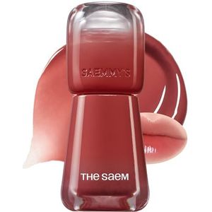 Thesam Saemmy's Ade Shot Tint Koreaanse Lip Titnt, Water Gel Lip Stain met Mollige Glowy Hydraterende Afwerking, Bouwbare Stralende Glans, Langdurig Comfort, 0.1 fl.oz (06 Appel Kaneel)