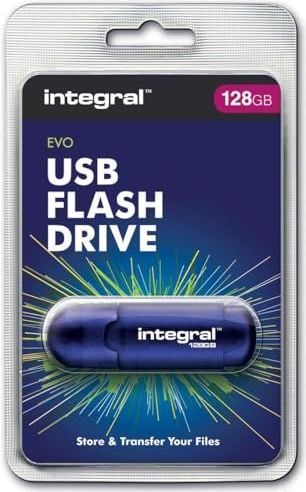 Integral Memory Evo INFD128GBEVOBL 128GB USB-stick koningsblauw