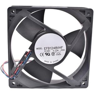 LMNCBVYA EFB1248VHF-ROO 120mm 48V 0.33A Inverter Server Cooling Fan - 3-Wire Design