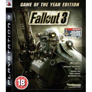 Fallout 3 Game Of The Year Edition (GOTY) Game PS3