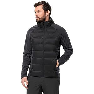 Jack Wolfskin Tasman Down Hybrid M Donsjack voor heren, zwart, XL