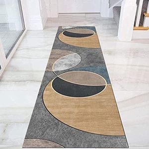 Vloerkleden Woonkamer, Slip Vloerkleed Tapijt, Hal smal loper tapijt, modern tapijt loper for gang keuken entree trap 1m-6m extra lang tapijt (afmetingen: 70x450cm/2.3ftx14.8ft) (Color : 70x500cm/2.3