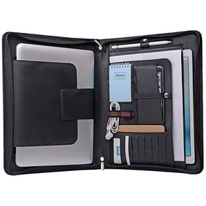 Laptop Portfolio Organizer Case voor Surface Book 2/MacBook Pro 15 inch, MacBook Laptop Folio Case met Organizer Pocket