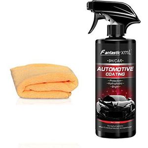 500 ml Automotive Nano Coating Liquid Car Coating Wax Nano Liquid Coating Wax Car Nano Coating Agent Manual Quick Coat Polish Car Coating Agent Maintenance Tool