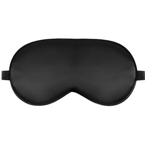 Slaapmasker, zijden oogmasker om te slapen, oogbedekking, zachte satijnen blinddoek, verstelbare riem, satijnen verduisteringsmasker voor mannen en vrouwen, superzachte oogschaduw voor nachtslapen
