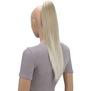 CAISHA 50cm Haarstukje Vlecht Paardenstaart Haarextensies Glad Blond Mix H73