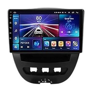 Android Autoradio Multimedia Compatibel met Toyota Aygo 2005-2014 Videospelers Carplay 2 Din(1G-32G MIC)