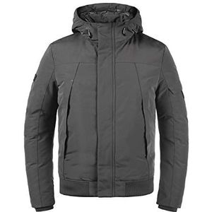 Indicode IDMadot Winterjas voor heren, met capuchon, Forged Iron (919), L