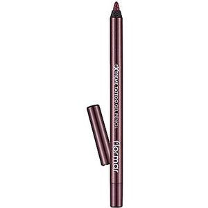 Flormar Extreme Tattoo Gel Pencil - Tattoo Effect Eyeliner - Intensief gepigmenteerde glitter eyeliner pen - Waterdichte gel eyeliner voor oogmake-up - 010 Dusty Plum
