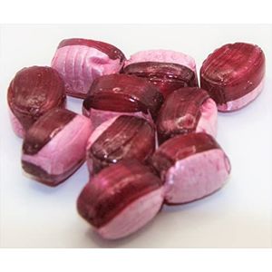 100 gr. Suikervrije rode glühwein snoep van kermisbonbon