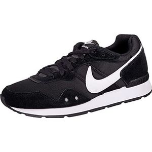 Nike Venture Runner Suede Sneakers voor heren, zwart-wit/zwart., 44 EU