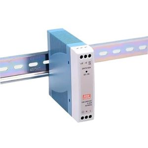 MDR-10-serie MDR-10-5 MDR-10-12 MDR-10-15 MDR-10-24 Guideway 10W schakelende voeding 5V12V15V24V laag vermogen dun p (MDR-10-15V)