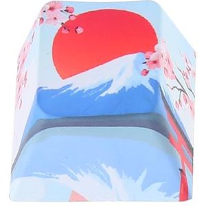 MHADBKH Dip Dye Sculptuur Keycaps Mechanische Toetsenbord Geëtst Mount Keycaps voor MX