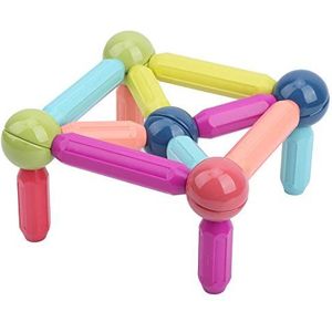 Magnetisch Stokspeelgoed, Magnetische Constructieset Speelgoed Kinderen Magnetische Staafbouwstenen Set Educatief Speelgoed(25st)