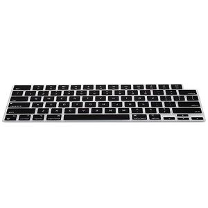 kwmobile Keyboard Cover Compatible with Apple Macbook Air 15 2023 M2 (A2941) - Keyboard Cover US English QWERTY - Black