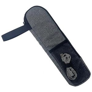 KOSTOO Beschermende nylon zwarte reistas past voor Epson Workforce ES-50/ES-60W/DS-30/DS-70/DS-80W/Brother DS-640/DS-740D Document Scanner (grijs)