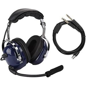 3.5mm Headset General Aviation Headset Ruisonderdrukking Pilotenhoofdtelefoon voor piloten