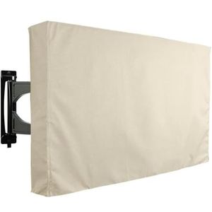 TV-hoes voor buiten tv, weerbestendig, met bodemdeksel, geschikt voor 30 tot 32 inch tv's, met vak voor afstandsbediening tv-scherm