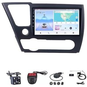 Android 13 Multimedia Speler Auto Radio GPS Navigatie Draadloze Carplay Auto Plug En Play Voor Honda Civic 9 2013-2016(WIFI 1G+16G)
