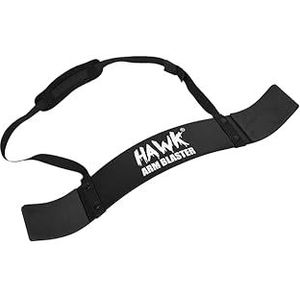 Hawk Sports Arm Blaster voor biceps & triceps halters & halters krullen spierbouwer biceps isolator voor bodybuilding & gewichtheffen ondersteuning voor kracht en spiergroei (zwart)