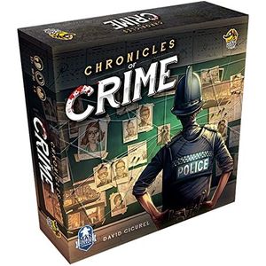 Lucky Duck Games , Chronicles of Crime , Board Game , Ages 14+ , 1-4 Players , 60-90 Minute Playing Time