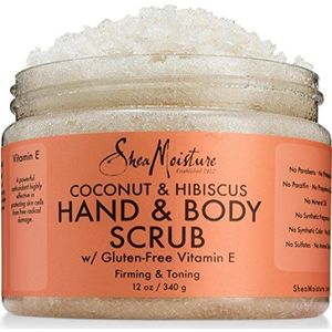 SheaMoisture Coconut & Hibiscus Hand/Body Scrub, 12 Ounce by Shea Moisture