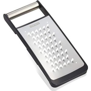 Leifheit Microcut groentenrasp grof, Microcut staat voor extra scherpe en duurzame messen, van roestvrij staal, vaatwasmachinebestendig, keukenrasp, groentesnijder, raspen en schaven, rasp