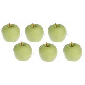 Melody Jane Poppenhuis Groene Appels Miniatuur Keuken Tuin Grocers Accessoire Fruit