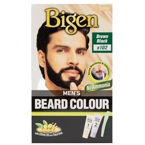 Bigen 3667540.0 Baardkleur voor heren B102,Bruin zwart