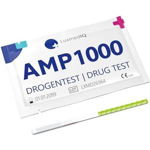 10x Amphetamine Drug Test Strips - Testen Kits Snelheid - Enkele Urine Tests - Cutoff 1000 ng/ml