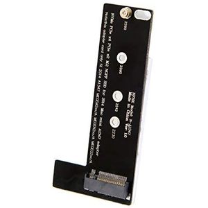 Cablecc M.2 NGFF M-Key NVME SSD-converterkaart voor MacBook Mini A1347, MEGEN2, MEGEM2 en MEGEQ2 2014