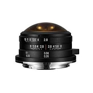 Venus Laowa 4 mm f/2.8 Fisheye Handmatige Focus Lens voor Canon EOS-M Mount Camera