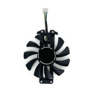 GA81S2U 12V GPU-koelventilator voor KFA2 voor GALAX GTX 660 760 grafische kaartkoelventilator(Black 1-Fan)