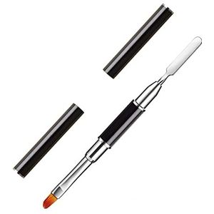 Dual-Ended Poly Nagel Gel Penseel & Picker, Kalolary 2 in 1 Ontwerp Poly UV gel Picker en Nail Pusher Peeler Scraper, Nagel Poolse Cuticle Remover Tool UV Gel Nagel Gereedschap voor Nagels Verlenging