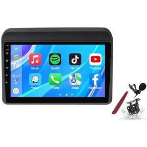 Android 14 Autoradio Sat Navi voor S-uzuki Ertiga (2018-2020) 9 Inch Touchscreen Multimedia Speler met Draadloze Carplay GPS Navigatie FM RDS Bluetooth 5G-WiFi SWC DSP,M600s