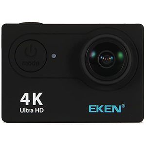 EKEN H9R Ultra HD 4K WiFi Sportcamera met afstandsbediening & waterdichte behuizing, Sunplus SPCA6350, 2,0 inch LCD-scherm, 170 graden groothoek 6G + 1IR-lens (zwart)