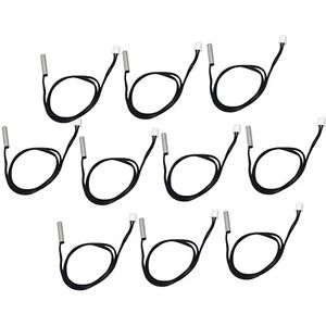 10 Stuks Temperatuursonde NTC Thermistor Temp-transducer 5x25mm (10K B3950)