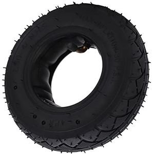 Shanrya 2.50-4 Binnenband Buitenband, Rubber 2.50-4 Band en Binnenband Set Antislip voor Elektrische Rolstoel