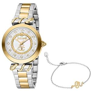 Just Cavalli dames horloge - JC1L257M0055, Kleur: wit., armband