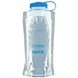 Nalgene - Cantene Multi Layer Film Wide Mouth - Waterfles - Grijs - 1100 ml