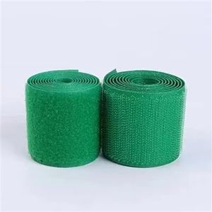 Nylon stof magische tape 50 mm breedte nylon met haak lus kleurrijke bevestigingstape doe-het-zelf handwerk naaien accessoires apparatuur 3 meter nylon stof tapes (kleur: bos groen, maat: 50 mm)