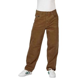 Reell Baggy broek heren corduroy Brown, 27/30
