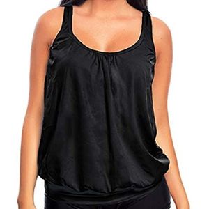 Octopus Dames MIXKINI tankini. Het buikweg figuurwonder van het eiland Rügen om zelf te mixen f5690, Bovendeel zwart, 50