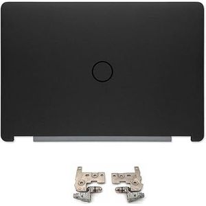 WANGHUIH LCD achterkant bovenhoes hoes deksel + schermscharnieren compatibel met Dell Latitude E7470 7470 laptop non-touch versie