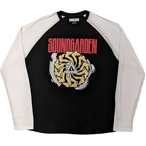 Soundgarden T Shirt Tour 2017 nieuw Officieel Unisex Zwart Raglan Long Sleeve S