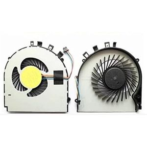 Laptop CPU koelventilator Voor For ASUS F450 F450CA F450CC F450JB F450JF F450LA F450LB F450LC F450LD F450LN F450MD F450VB F450VC F450VE Zwart