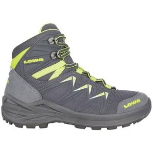 LOWA Middelhoge laarzen Innox Pro GTX MID JUNIOR, Staalblauw Limone., 23 EU